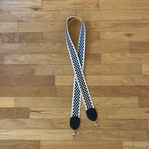 Clare V checkered strap